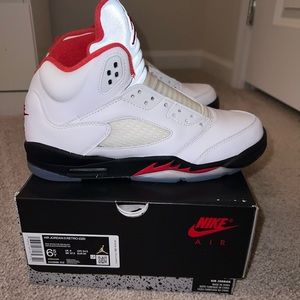 Jordan 5 Fire Red GS 6.5